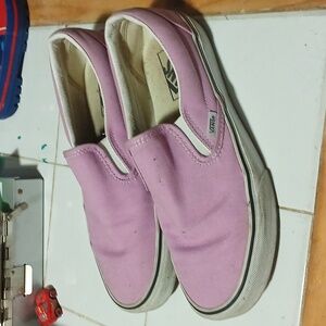 Classic Vans Orchid/Purple vans Size Mens 7  Womens Size 9 Pre-owned.